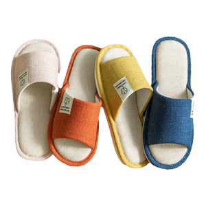 
Slippers Home Linen Non-slip Silent High-end 2025 New Home Linen Slippers Four Seasons Women's Fabric Women's