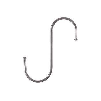 
Stainless steel S-shaped exhibition hook-free punch-free flower pot