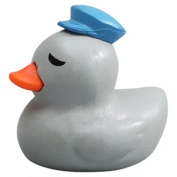 
Moss micro landscape jewelry couple duck DIY assembly