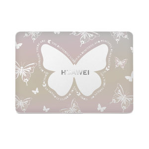 Butterfly Huawei matebook14/13 protective case cartoon glory magicbook notebook 14s computer case 2023 new D14 film D15 creative x frosted pro accessories 16s set