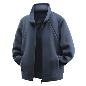 
Jeep plus fleece thickened jacket men's winter large size loose plus fat plus size dad polar fleece casual sports jacket
