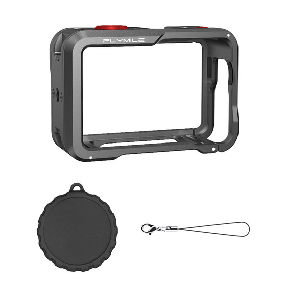 
Suitable for DJI Pocket3 magnetic stand Osmo Action4/5Pro/6 metal rabbit cage multi-functional magnetic stand Magsafe mobile phone teleprompter expansion protective frame accessories