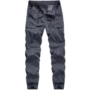 Ice wire sports pants men's fast trousers men's summer thin breathable and elastic loose straight straight casual beam scooter