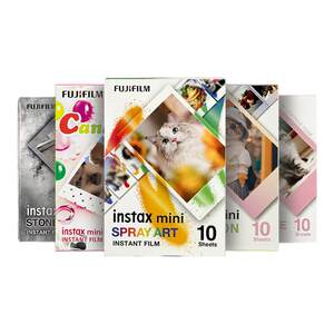 
Fujifilm/FujiPopular mini photo paper instax mini11/7+/90/mini12/40/Link2 printer photo film camera cartoon film lace 10 pictures