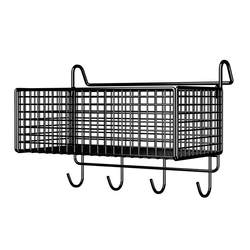 Baby crib storage hanging basket baby bedside storage rack