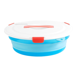 Fishing dedicated folding basin, bait basin with lid, silicone fish feed basin, oversized bait basin with magnetic bait basin