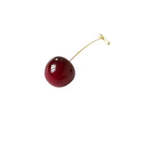Kawano (accessories) red cherry brooch earrings temperament needle inspiration