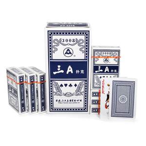 Three A poker manufacturers direct sales genuine whole box cheap wholesale Doudizhu chess and card room cards 3008 bulk 3a