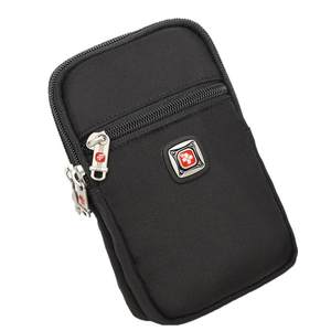 
Swiss Army Knife Belt Wallet Mobile Bag Men Wear Belt Running Waist Bag Mobile Bag Multi-function Canvas Bag