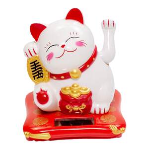 Automobile ornaments solar light swaying Zhaocao car interior accessories car center console decoration collection