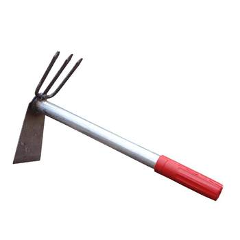 Gardening small hoe dual-purpose pickaxe planting field flower rake