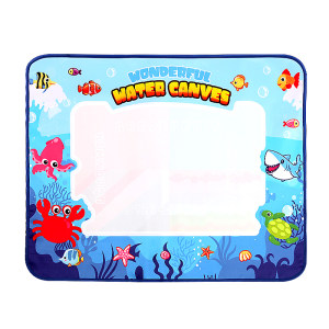 Super large children's water painting cloth magical water painting repeated graffiti Cube color water painting blanket baby toy men
