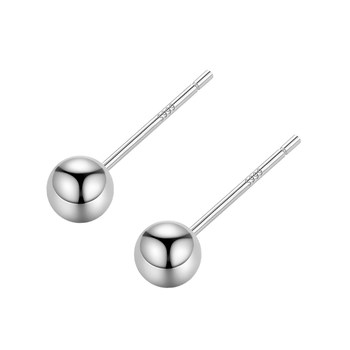 S999 silver earring anti-clogging needle 591 people collected it