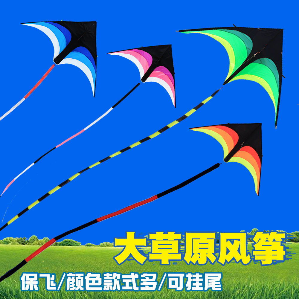 潍坊风筝儿童微风易飞成人超大型高档大人专用新款网红大草原
