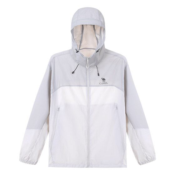 
Camel men's sun protection clothing men's fashionable breathable sports thin coat fishing clothing new seaside UV protection summer