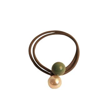 Korean simple, highly elastic and durable hair rope