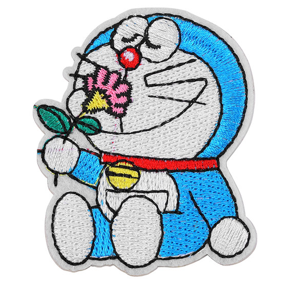 
Schoolbag hole repair down jacket patch patch clothes self-adhesive seam-free ripped bag repair children's embroidered pants cloth patch