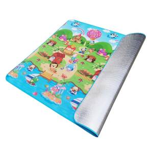 
Waterproof outdoor moisture-proof mat plus thick cartoon picnic mat outdoor sleeping mat folding outing spring outing camping mat