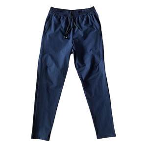 Slim small straight -mouth sports pants zipper pockets in summer thin light, lightweight dry -drying outdoor outdoor wear -resistant men's trousers
