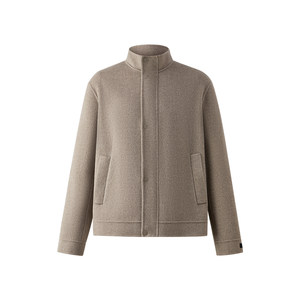 
[Cashmere] SCOFIELD men's 2025 autumn and winter new short stand collar commuter wool coat woolen jacket