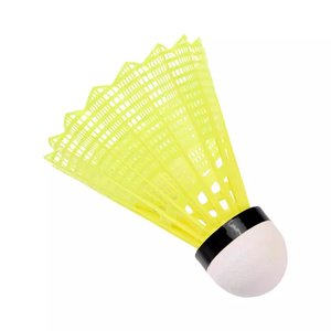 Li Ning genuine badminton indoor and outdoor windproof professional training nylon ball is durable and not easy to rot plastic ball AN01