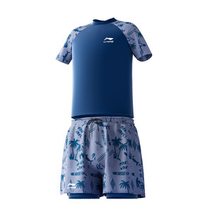 
Li Ning Fat Boy Boys Swimsuit 2026 New Medium and Large Children's Swimming Pants Boys Swimsuit Suit Plus Fat