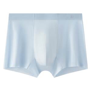 
Songshan Cotton Shop Small Mint Refreshing Men's Ice Silk Seamless Underwear Teenagers Lightweight Boxer Briefs Shorts Boxer Briefs