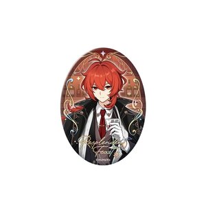 [Genshin Official] Bright Night Flower Banquet Series Diluke Stand Photo Frame Moving Badge Genshin