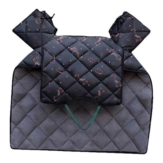 
Winter plus velvet and thickened all-season electric vehicle windshield and warm quilt for battery vehicle waterproof and windproof cover for spring and autumn