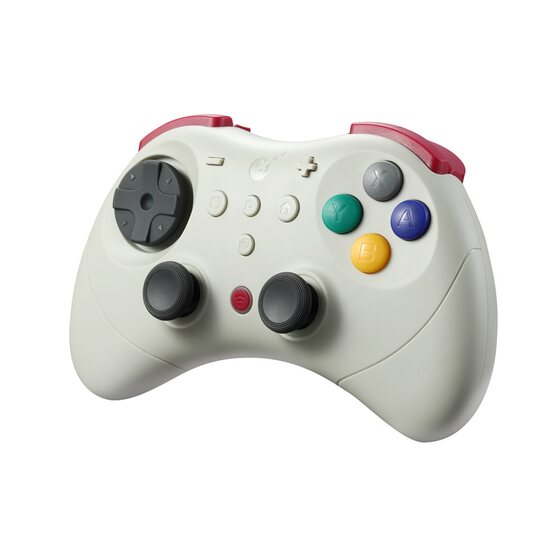 
GuliKit Grain Elf 2Pro Game Mini Pocket Mini Controller One-click Wake-up Adapted to Switch2 Wireless Bluetooth Symmetrical Saturn Horizontal Version PC Android Nintendo HD Vibration