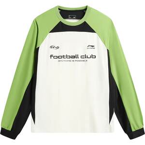
Li Ning fan style long-sleeved T-shirt for women spring 2026 new couple round neck top men's casual knitted sportswear