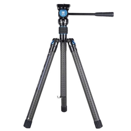 
Sirui AT125+AT10 carbon fiber tripod micro-SLR camera video shooting compact portable bracket ultra-light handle hydraulic head mobile phone outdoor travel professional photography tripod