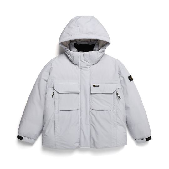 ナショナル ジオグラフィック メンズ ダウンジャケット - 冬の暖かさ