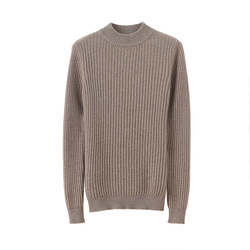 Recommended For Autumn And Winter! 100% Superfine Wool Sweater Half Turtleneck Sweater Korean Style Versatile Slim Fit Knitted Base Layer Sweater