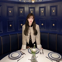 Пальто, весенняя сексуальная короткая куртка, в стиле Шанель, 2023