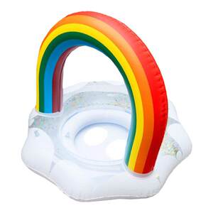 
Children's swimming ring, safety and anti-rollover, infant and baby sitting ring, 0-2-4 year old boy and girl armpit swimming ring