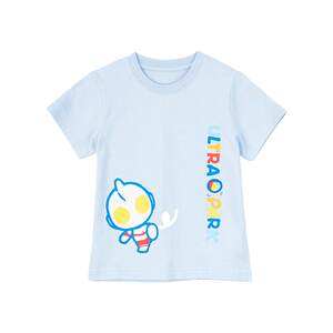 [Ultraman joint] Qianquhui Children's Clothing Children's Summer Short Sleeve T-shirt Pure Cotton Breathable Parent-Child Top
