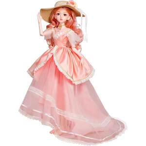 
Fairy Princess 60CM Doll Large Little Girl Toy Daddy's Dress Up Gift Box Set 61 Children's Day Gift