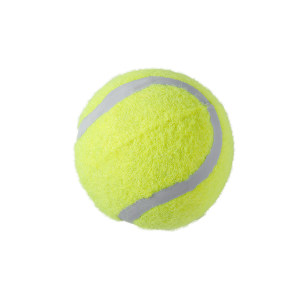 Dog toy ball self -relieving stuffy artifact Pet Pets Gold Mao Corki Black Big Training Mask Tennis Rubber