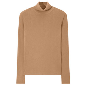 
Merino wool turtleneck sweater for women in autumn and winter knitted base sweater for women in winter