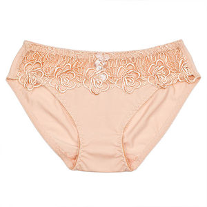 Soft and Senseless Lace Comfortable and Breathable Low Waist Lace Underwear