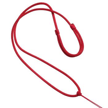 
Black necklace rope gold pendant jade pendant lanyard jade pendant safety buckle braided rope hand-woven rope