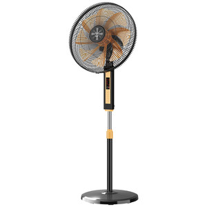 Diamond brand electric fan home light sound floor fan vertical remote control dormitory strong wind shaking head 2026 new electric fan