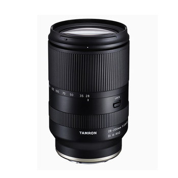 Tamron 28-200mm lens Sony mirrorless FE mount