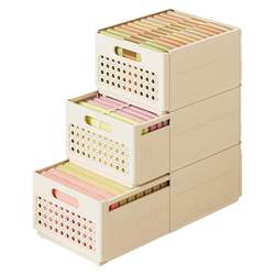 [Retractable] Household deep cabinet clothing storage box