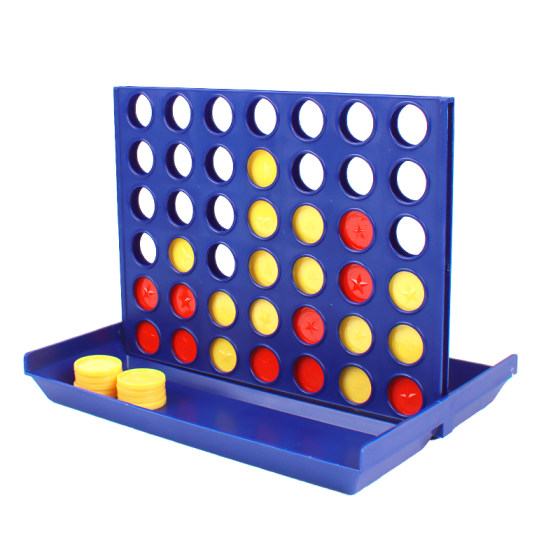
Three-dimensional four-piece chess children's brain intelligence four-consecutive chess toys five students' gravity space thinking training portable