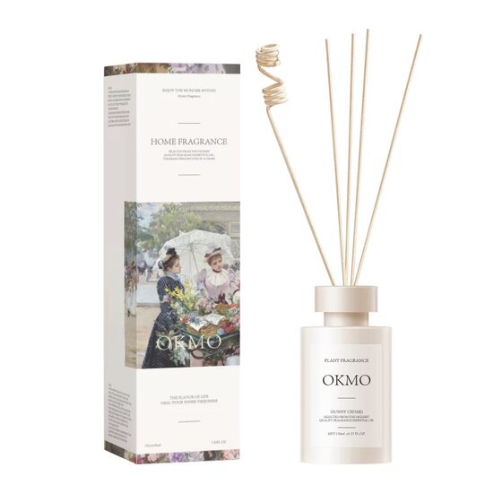 
British OKMO aromatherapy white love song fragrance indoor long-lasting fragrance bedroom living room office purify the air