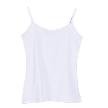 White small suspender vest female Xiawai wears pure cotton workers large size black inner bottom shirt sleeveless T -shirt top
