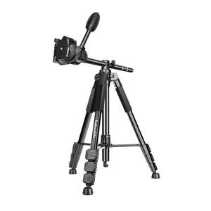 
Lightweight era Q111H camera tripod SLR portable mobile phone stand micro single top shot professional photography video live short video recording multi-position stable tripod platform