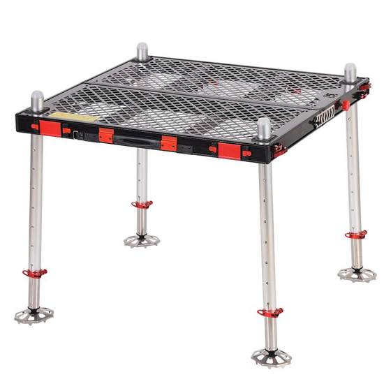 Hairui Fishing Platform 2025 new hollow ultra-light deep water big object platform multi-function foldable aluminum alloy fishing platform
